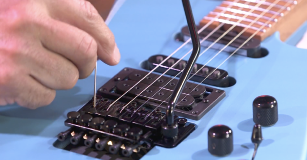 Double locking tremolo